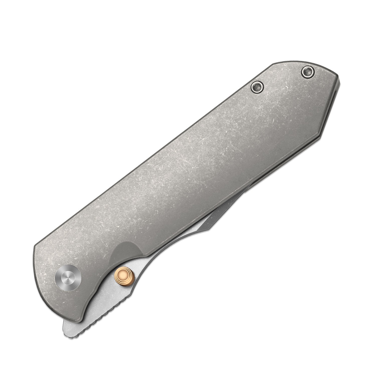 Kizer Harpoon Fold Folding Pocket Knife Elmax Blade Titanium Handle Ki4784A1