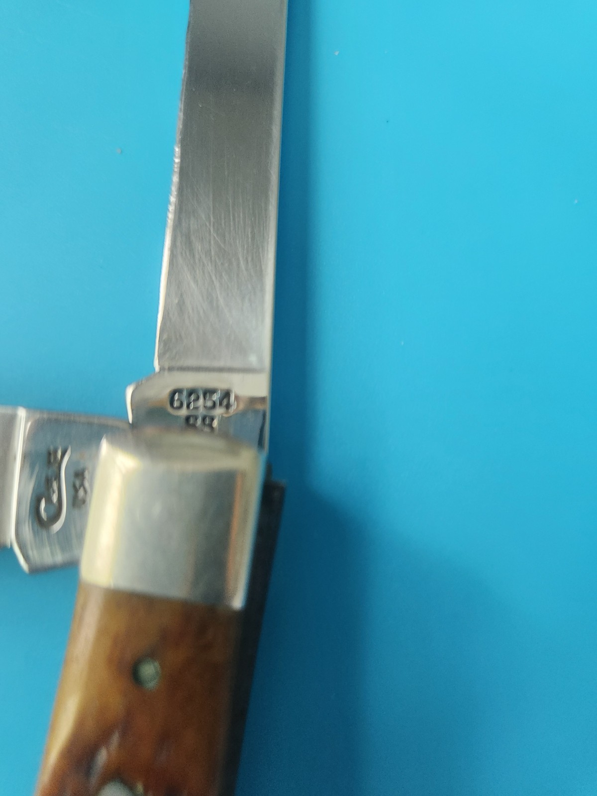 Vintage Case xx 6254 SS pocket knife/ Sheath