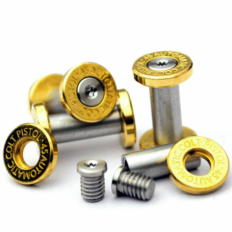 Handle 10PC Screws Nuts Knife Handle Steel Rivets DIY Knife Pins Bolts Rivets