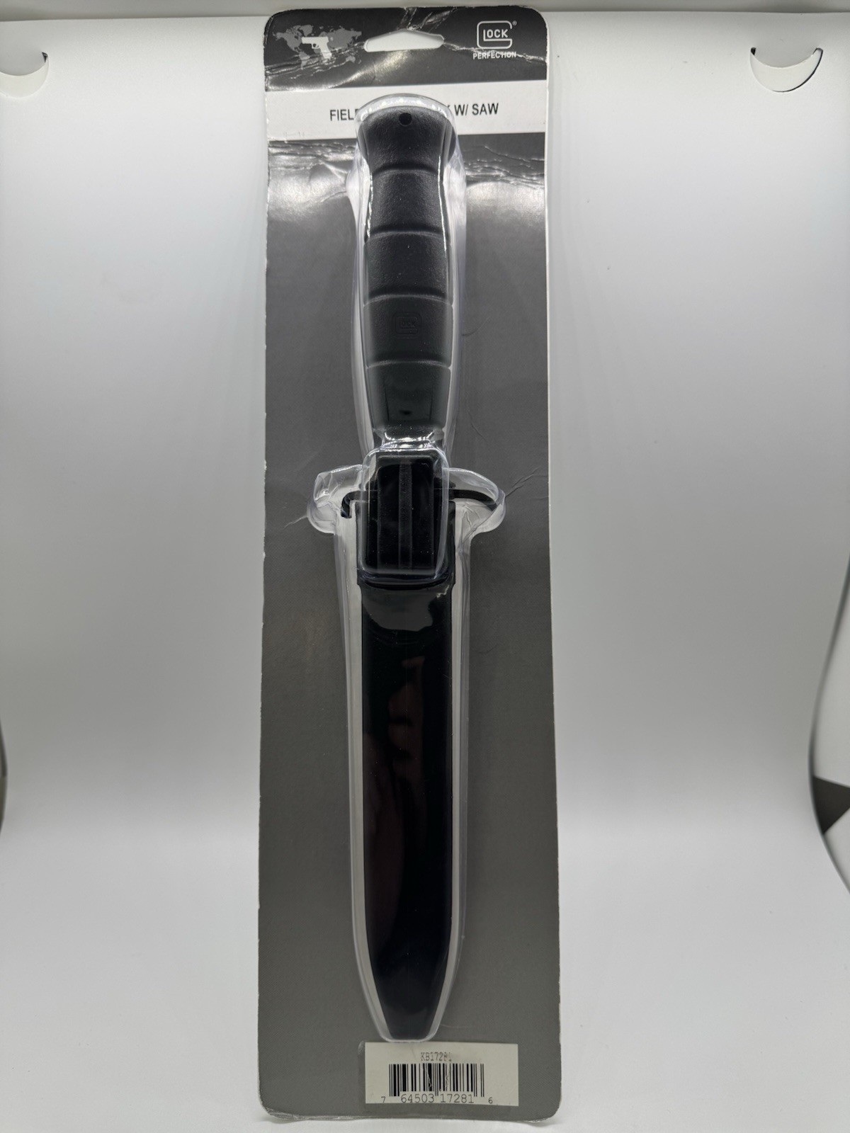 New Field Knife – Black W/Saw 2019 Glock USA Seller – 6011-BLK