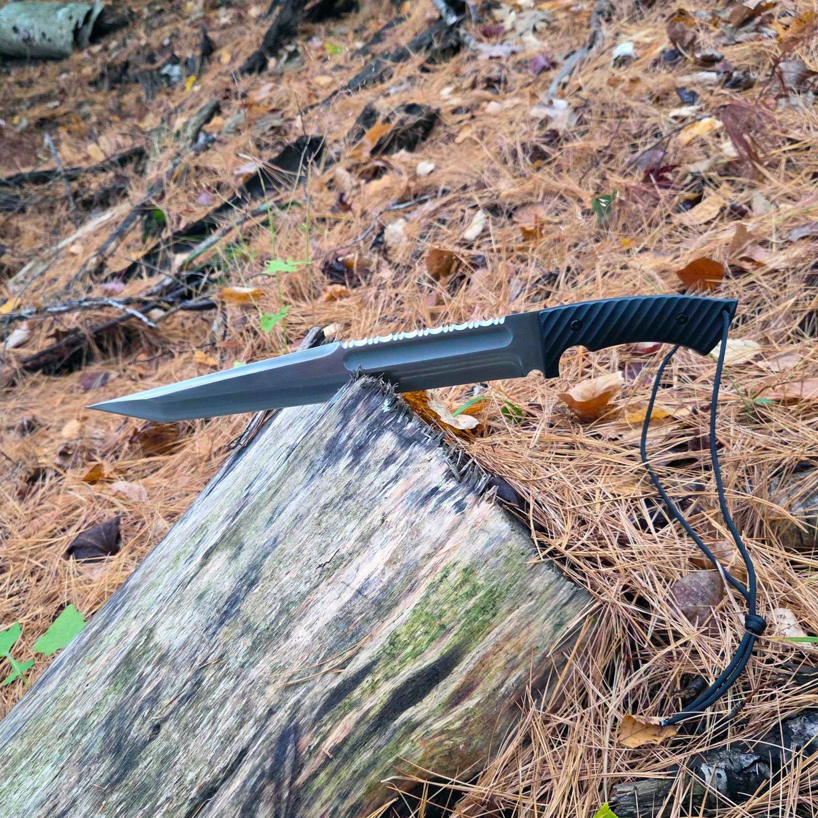 BattlBolt Fixed Blade Full Tang Machete Hunting Survival Knife by Doug Marcaida