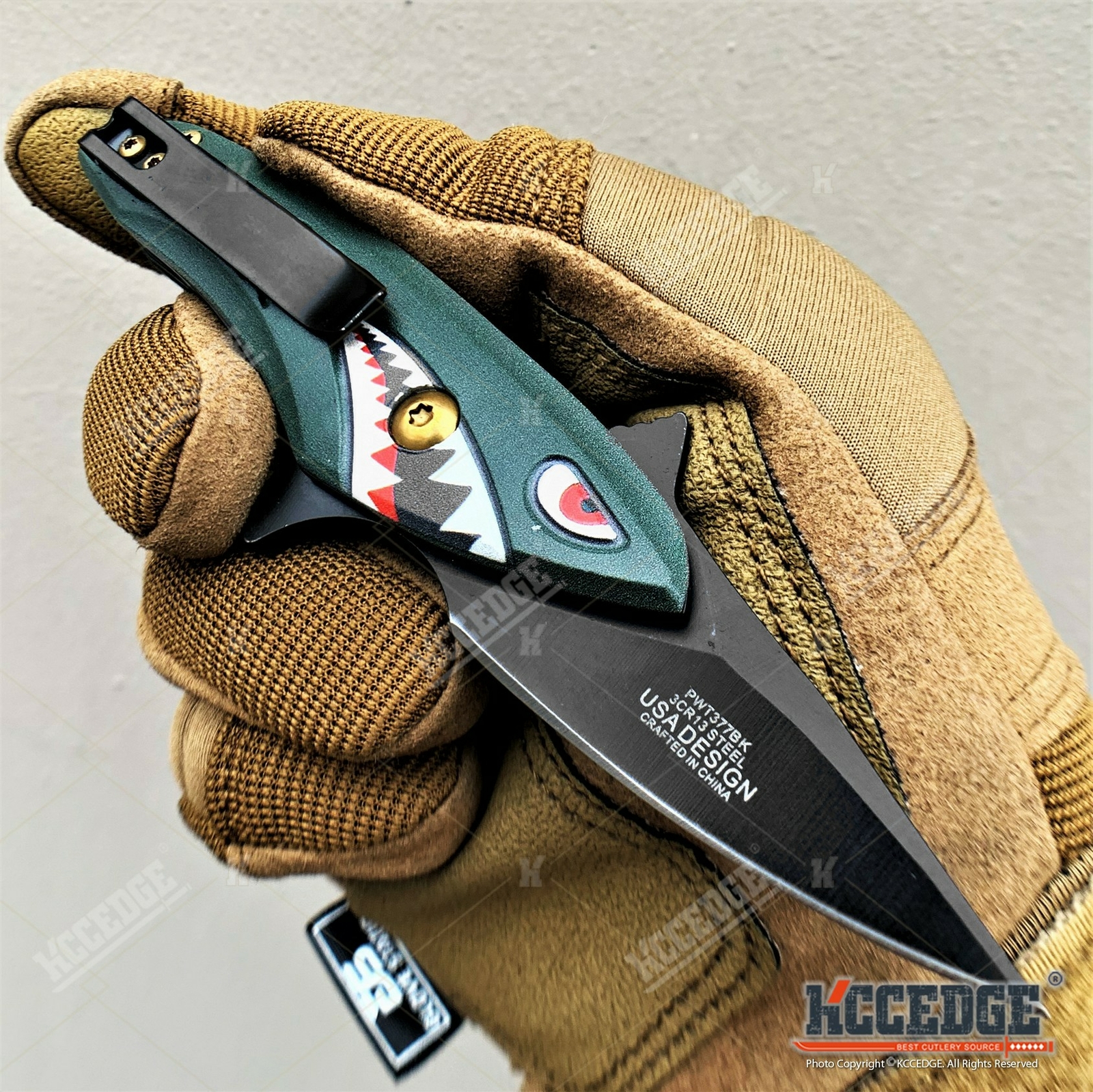 5.5″ EDC Folding Knife 2.25″ Blade Small Tactical Knife Survival Knife