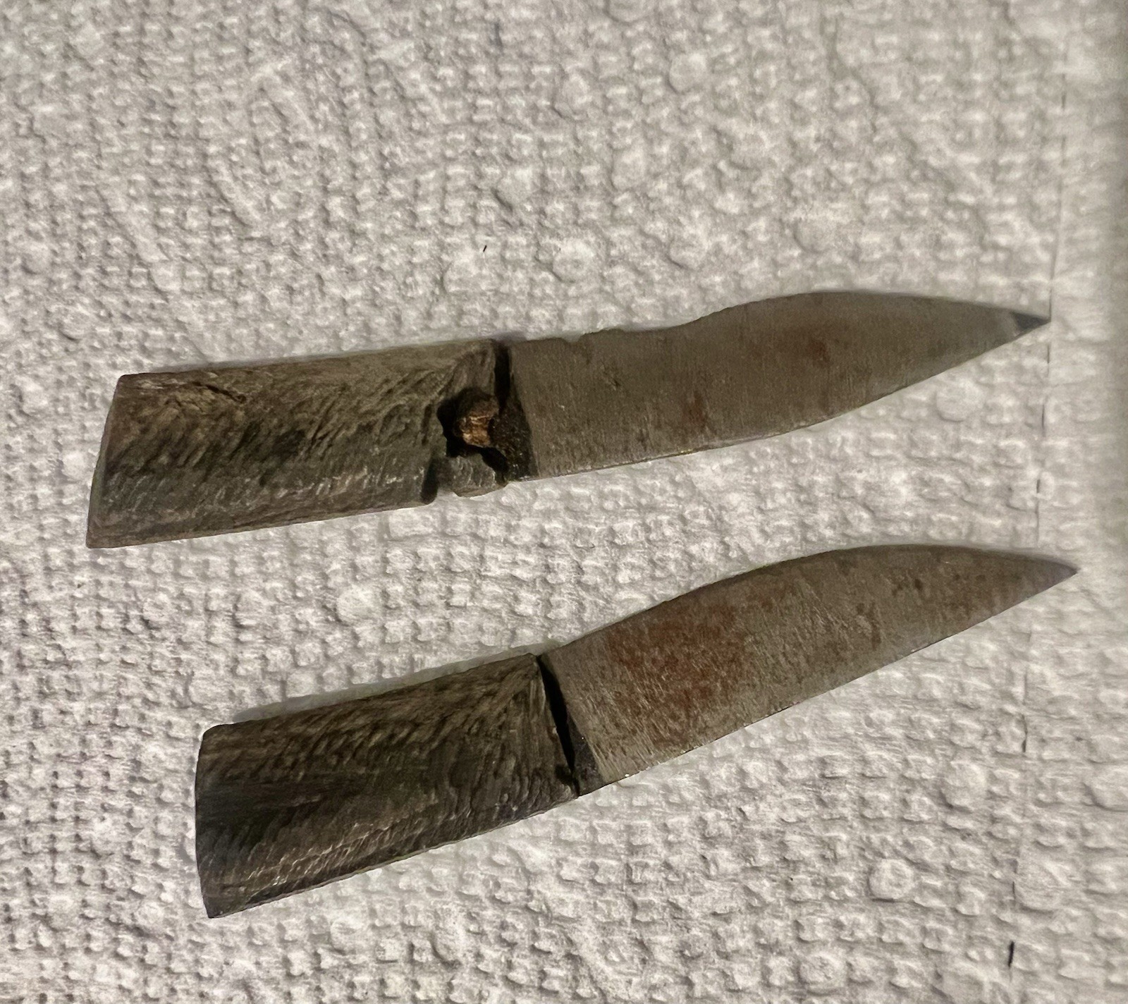 Antique Nepalese India Kukri With Horn Handle Scabbard, Karda, & Chakmak.