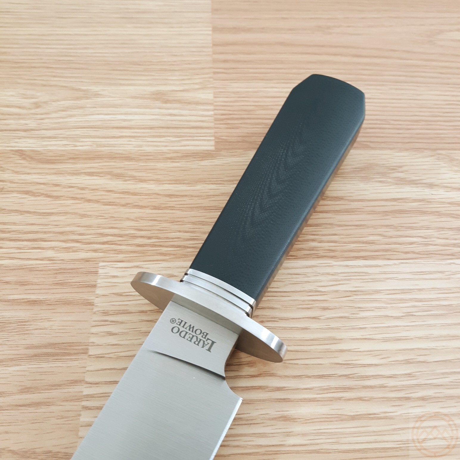 Cold Steel Laredo Fixed Knife 10.5″ 4034 Steel Blade Black Line Micarta Handle