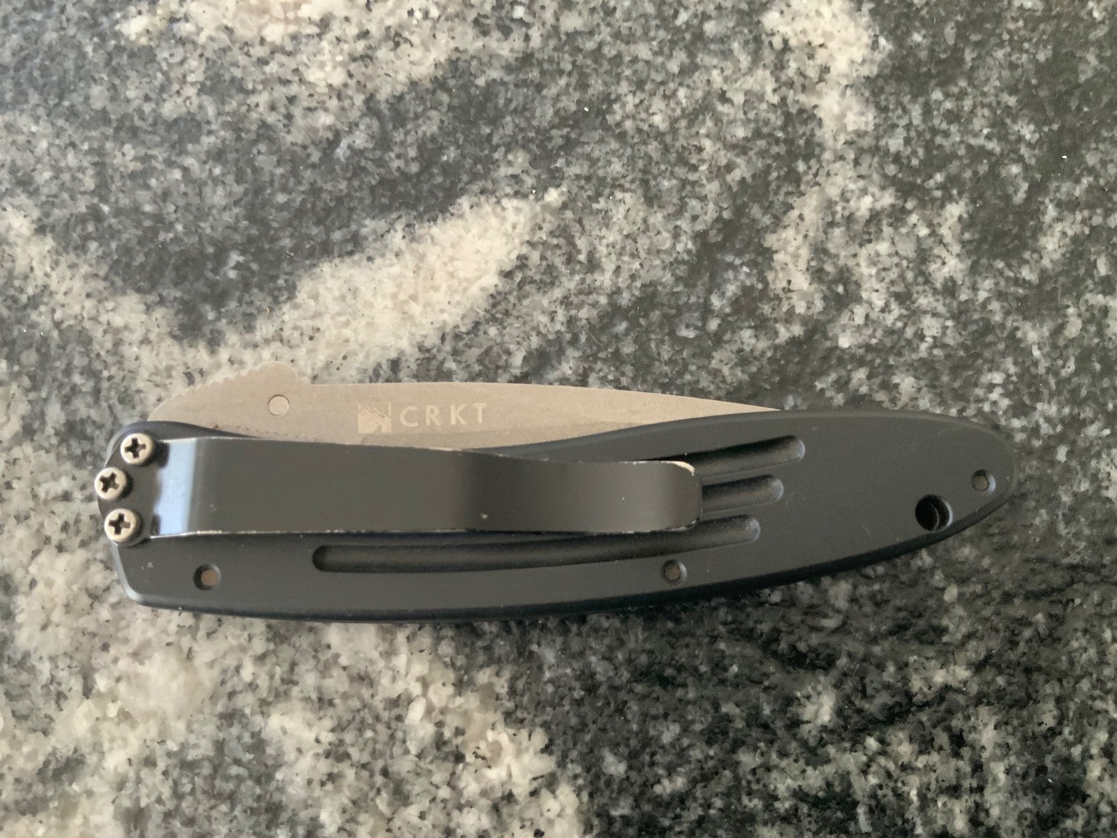 CRKT Apache 2 Plain Blade (ATS 34) Knife