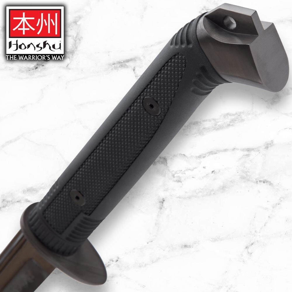 Honshu Boshin Midnight Forge Katana with Scabbard, Carbon Steel, Overall 40 3/4″