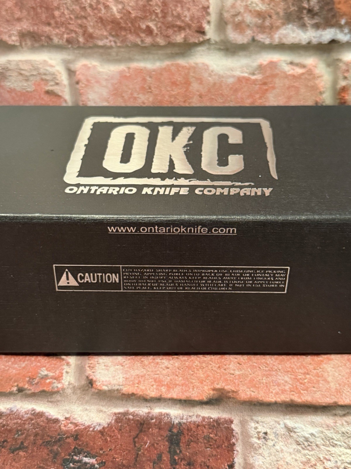 USMC Ontario OKC 3S Combat Fixed Blade Knife Bayonet with Sheath Never Used