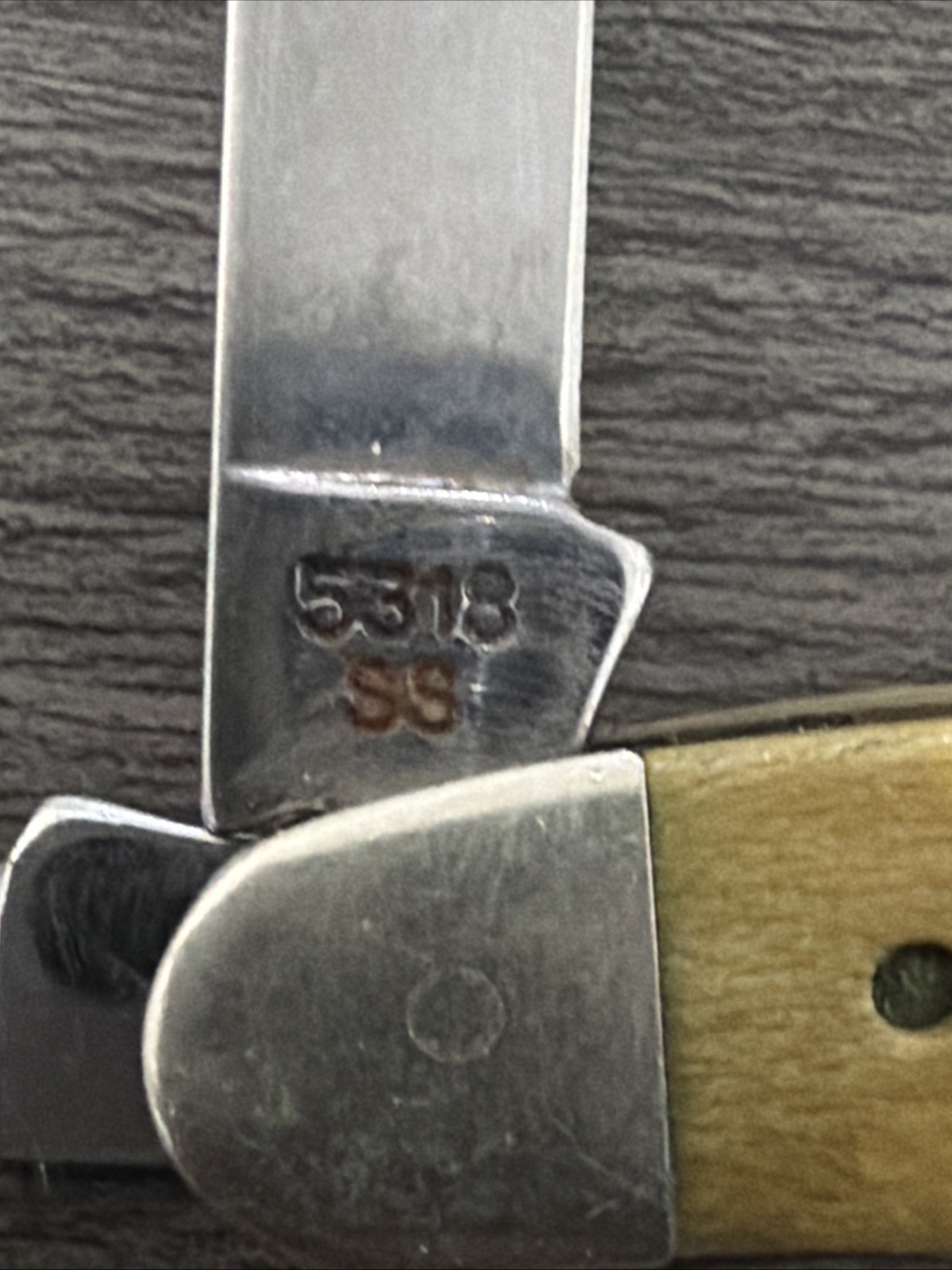 Vintage Case XX 5318 SS Stag Handle Knife 1940-64 Three Blades