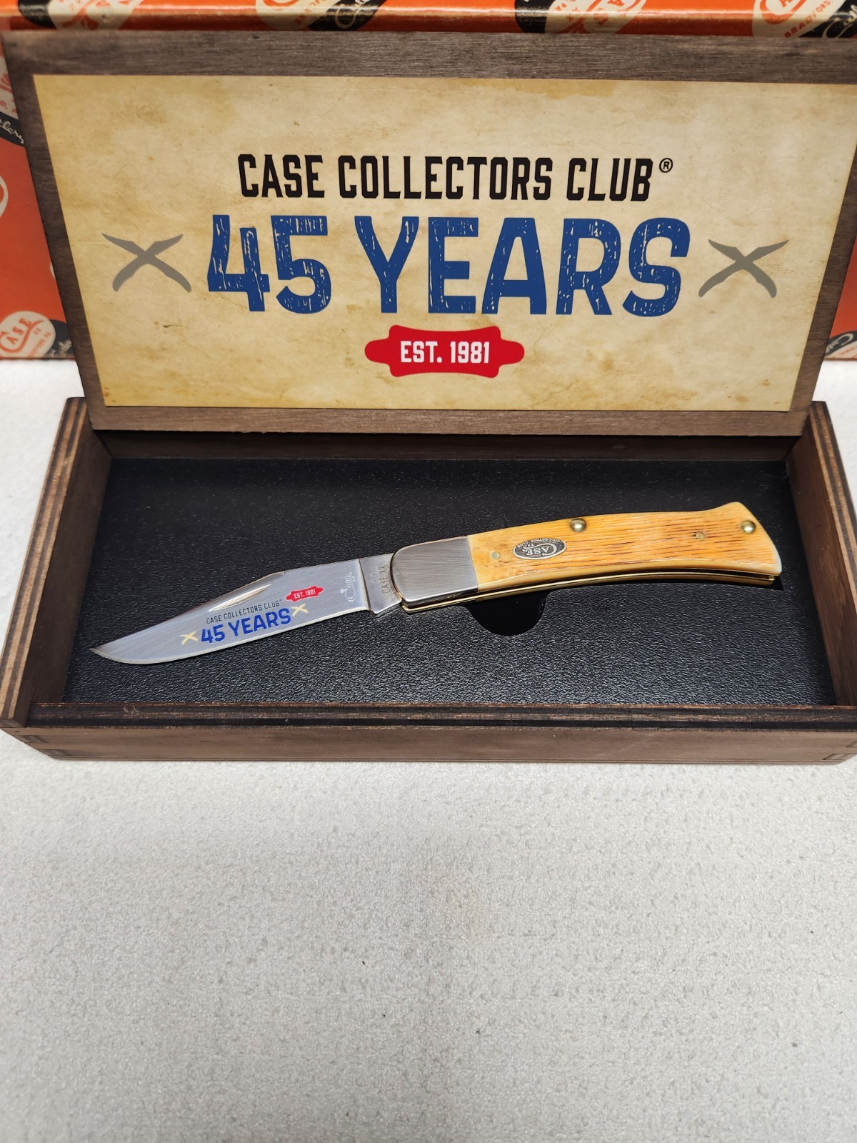 2026 Case Xx Axe CCC Axe Handle Persimmon Bone