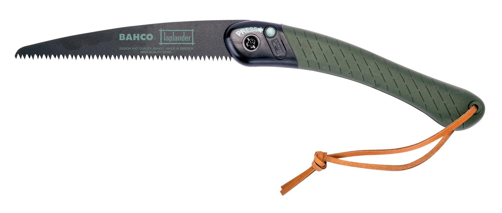 Bahco 9 Laplander Folding Saw for Trail Maintenance, Wood Processing, and