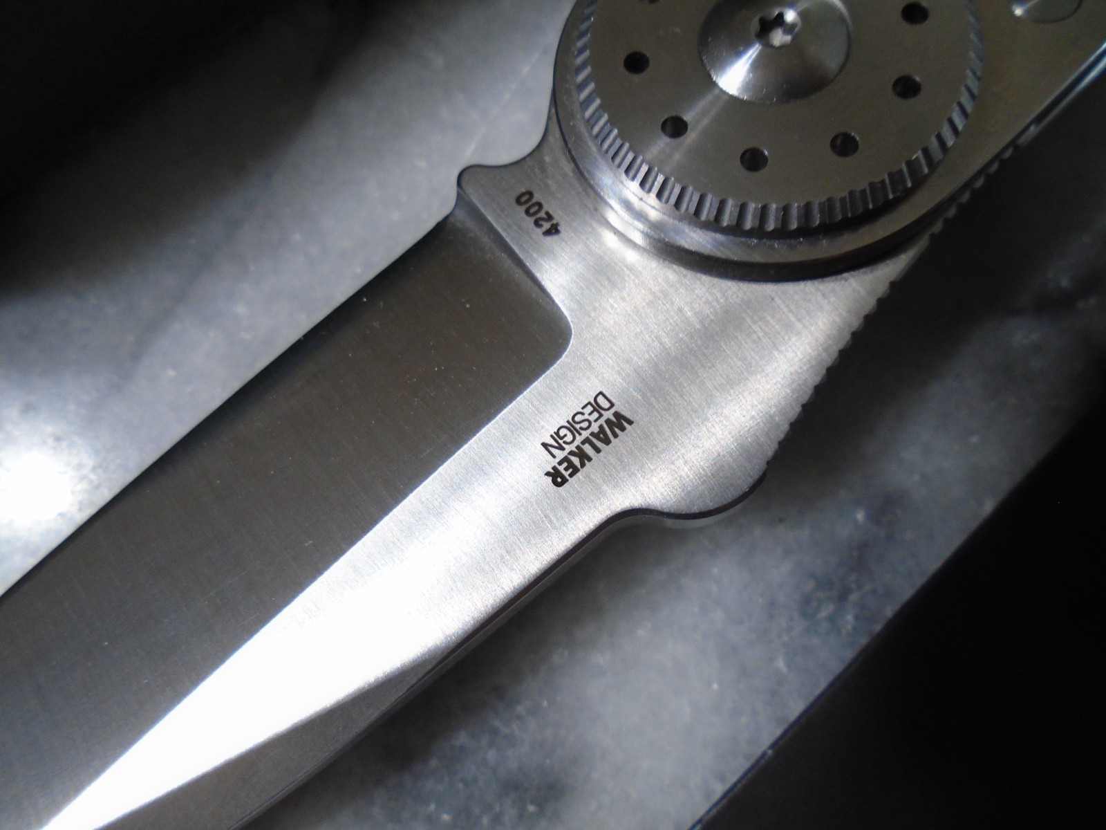 CRKT Walker Lock Pocket Knife 4200 14C28N Blade Steel G10 Sheepfoot Folder New
