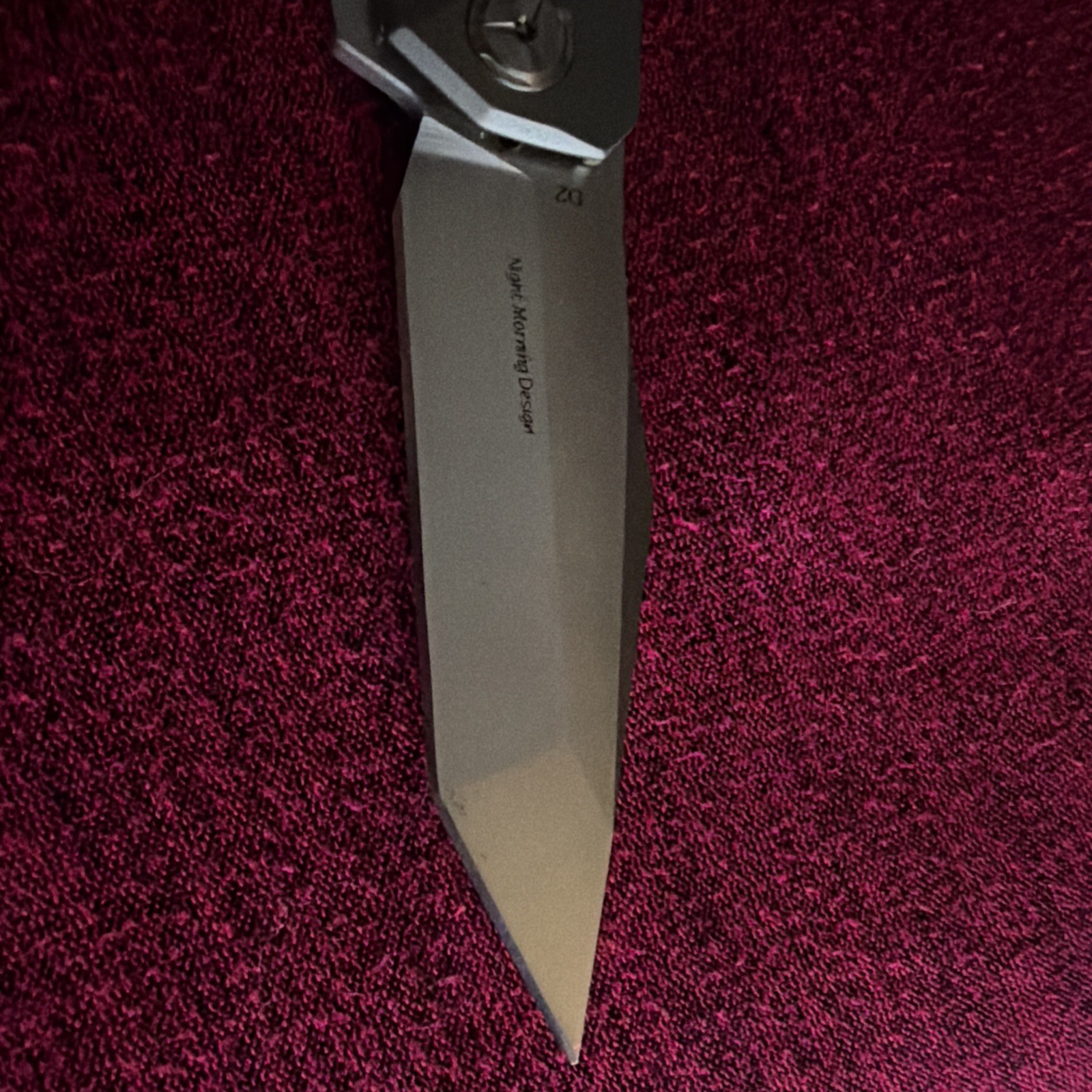 TwoSun gray titanium handle used no box
