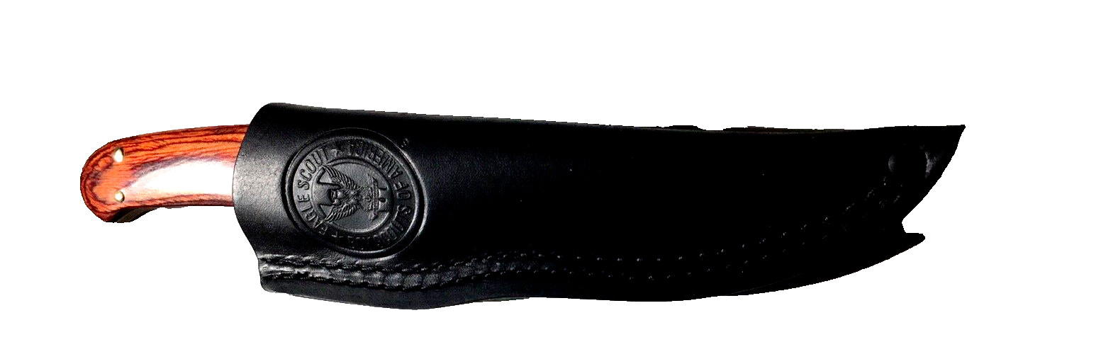 Eagle Scout Drop Point Black Sheath Only Proudly Made In U.S.A Factory Overstock
