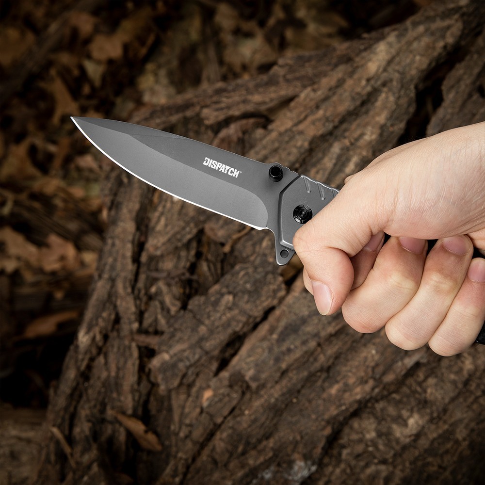 Tactical Knives Spring Opening Folding Pocket Knife with Clip Folding Knives