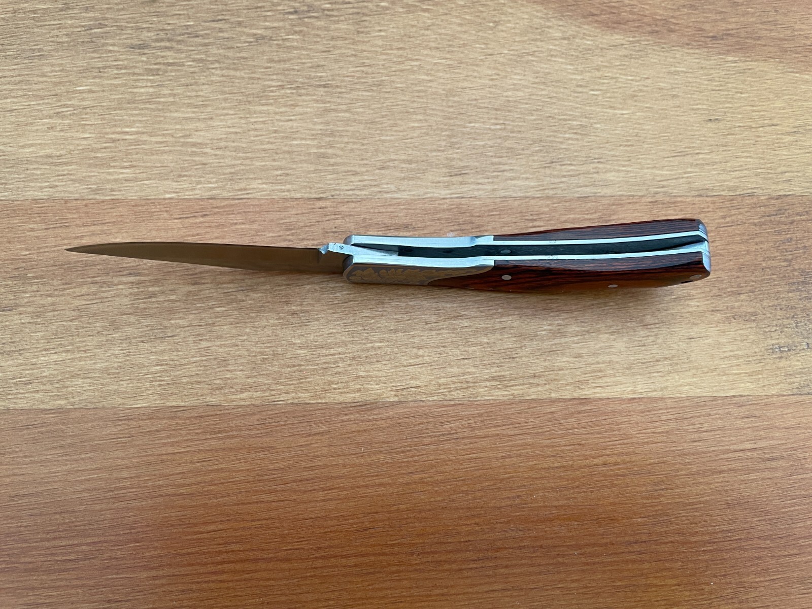 2.5″ Small Folding Pocket Knife Bolsters Engraved Imported from Spain -US Seller