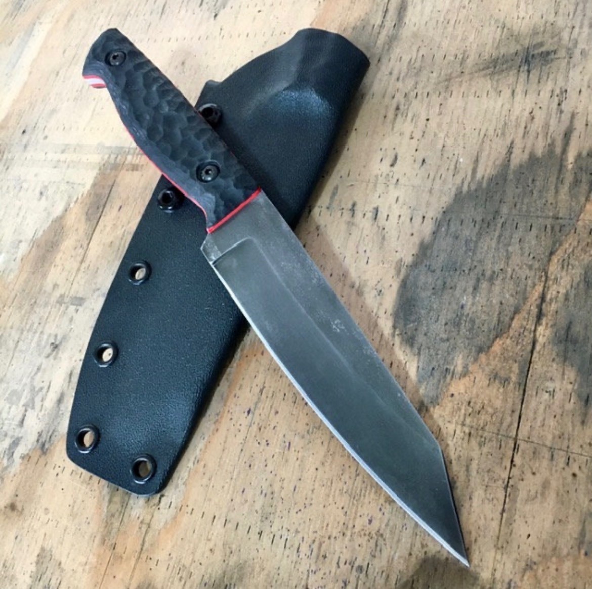 Super SALE! Blue Wasp knives USA custom handmade outdoors hunting knife, EDC