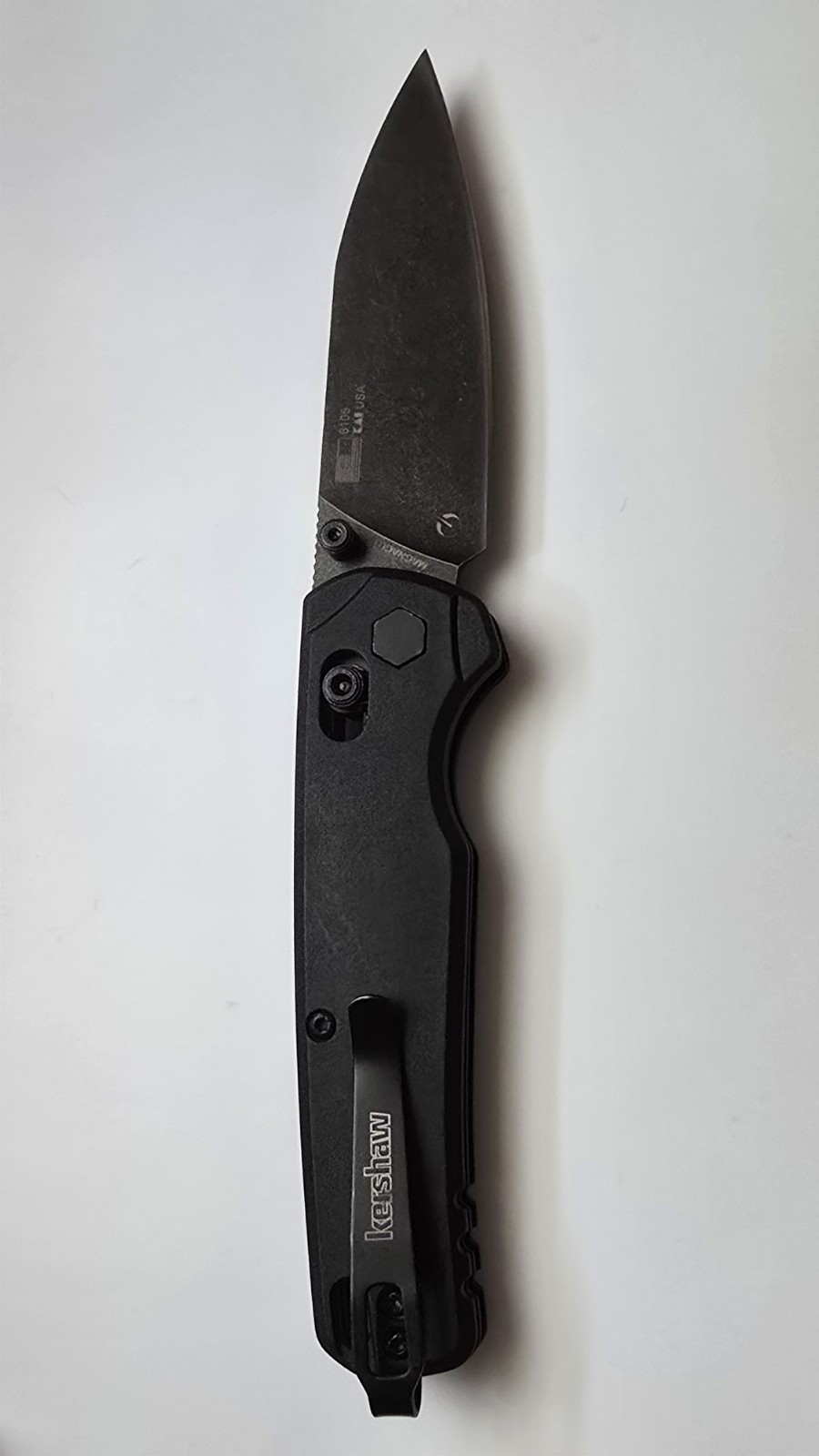 Kershaw 6105 MagnaCut Black Handle and Blade