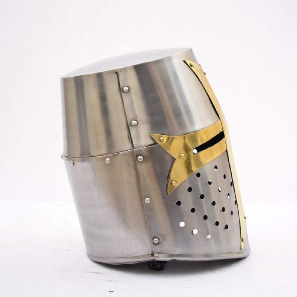 Medieval Templar Crusader Knight Armor Helmet | Greek Roman Spartan Armour