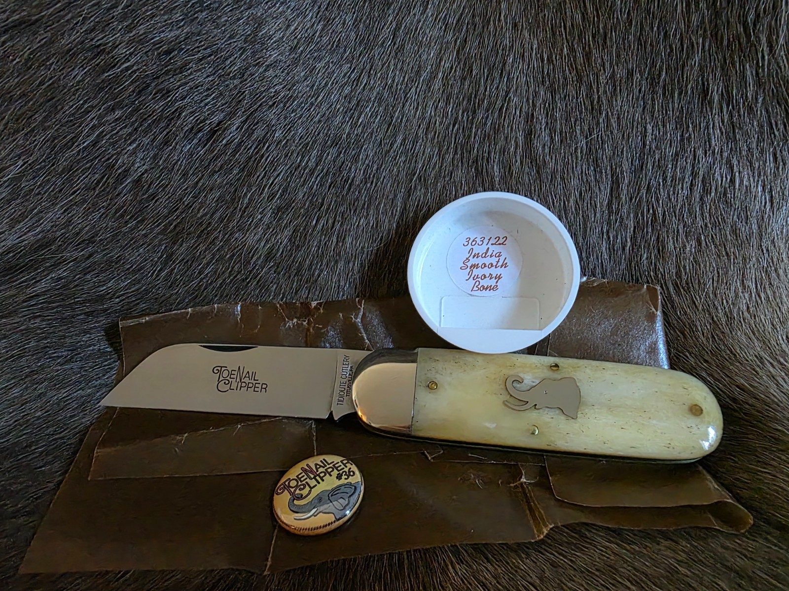 GEC – Tidoute Cutlery ToeNail Clipper- 363122 India Smooth Bone
