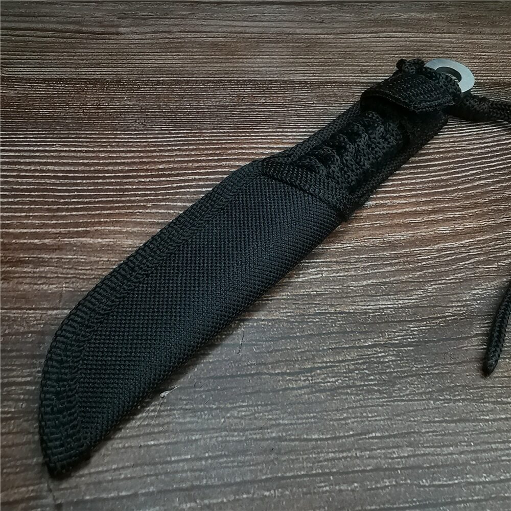 Outdoor mountaineering camping tactical hunting stainless steel hunting knife