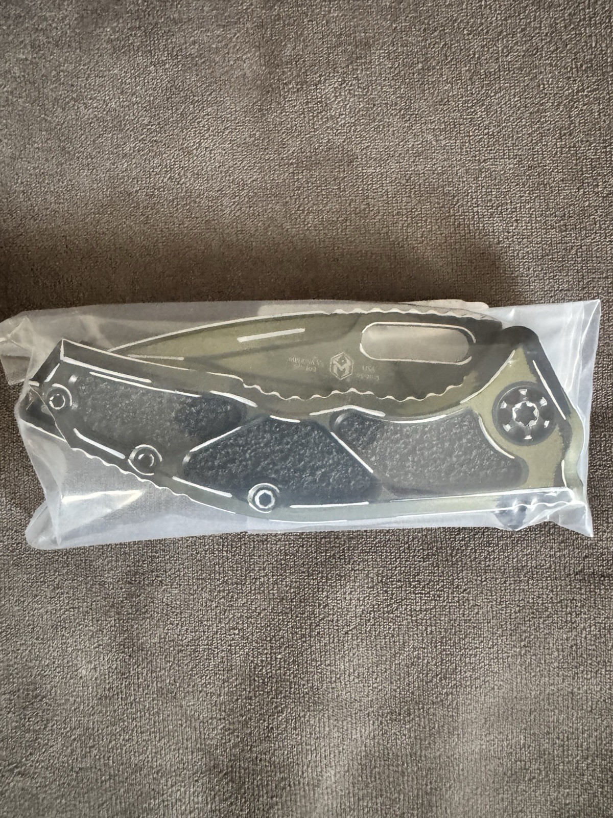 Heretic Knives Medusa Cel Shade OD Green Magnacut Blade *Never Opened*