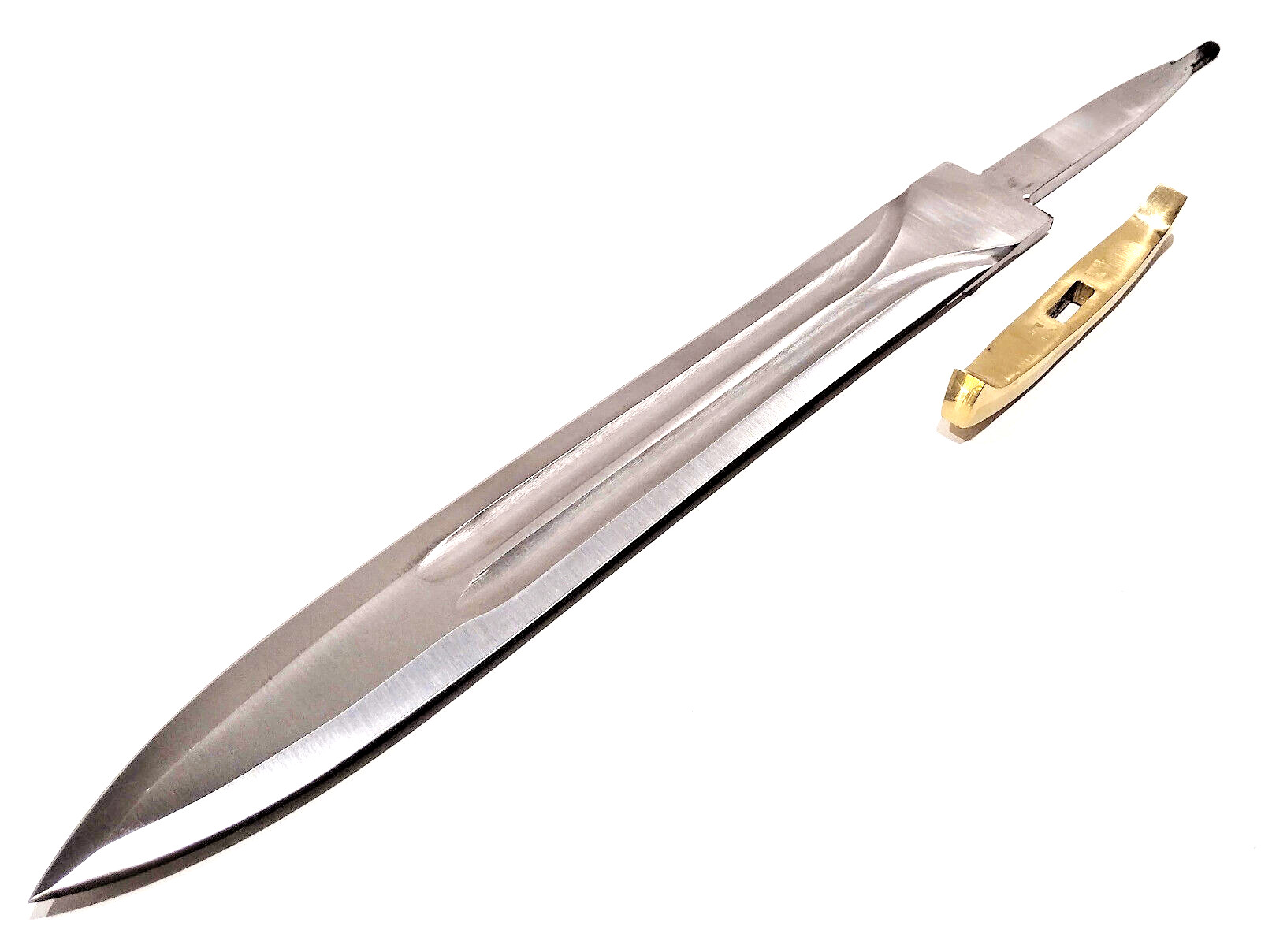 15.5″ Full Tang Blank Custom Knife Making Double Edge Sword Dagger Combat Blade