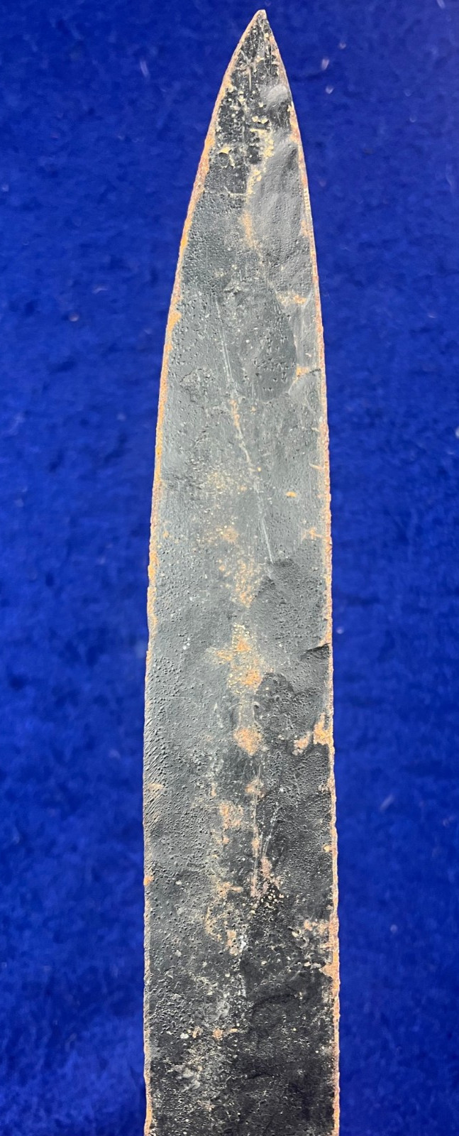 Vintage Antique Hand Forged Steel Sword Blade Only 21″ Unmarked Straight Short