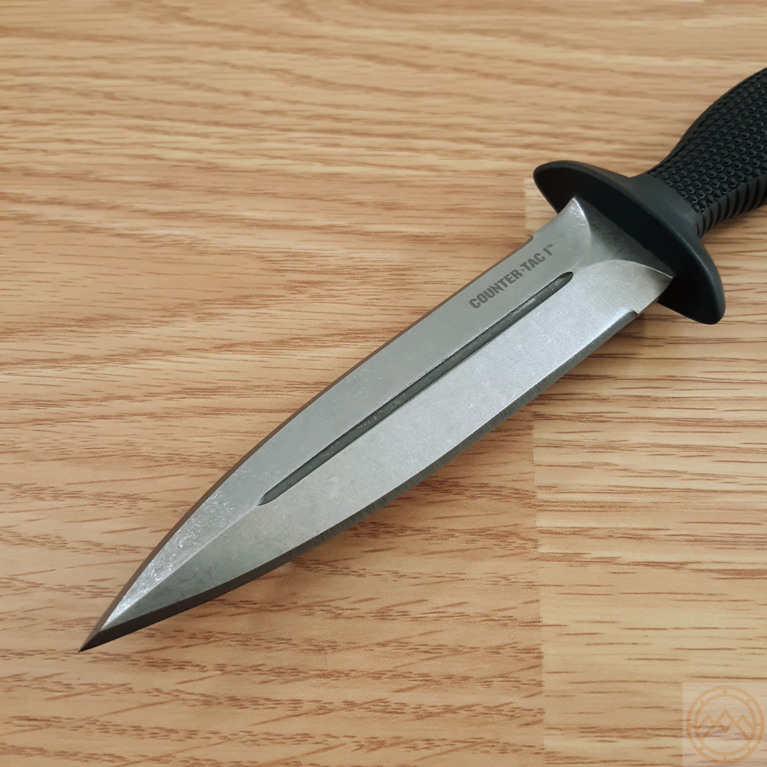 Cold Steel Counter Tac I Knife 5″ Double Edge AUS8A Steel Blade Kray-Ex Handle