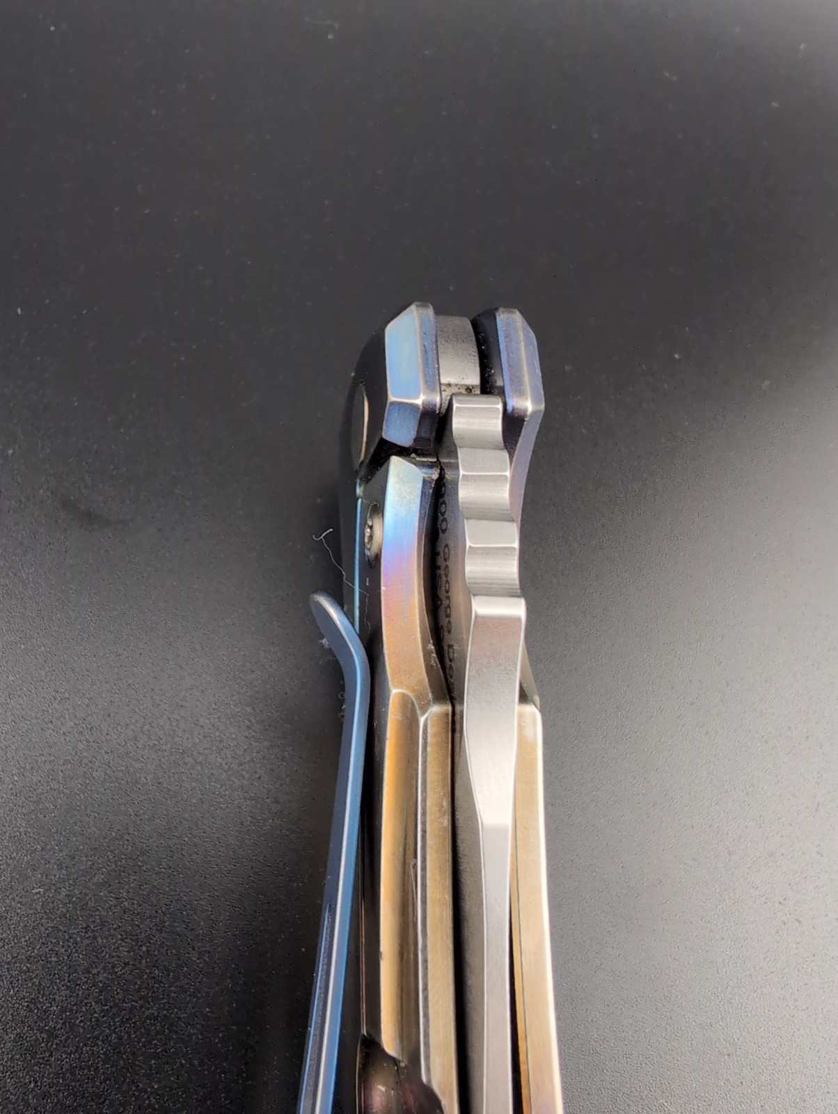 Zero Tolerance – ZT 0900 Les George Flame Anodized Titanium – BS-69