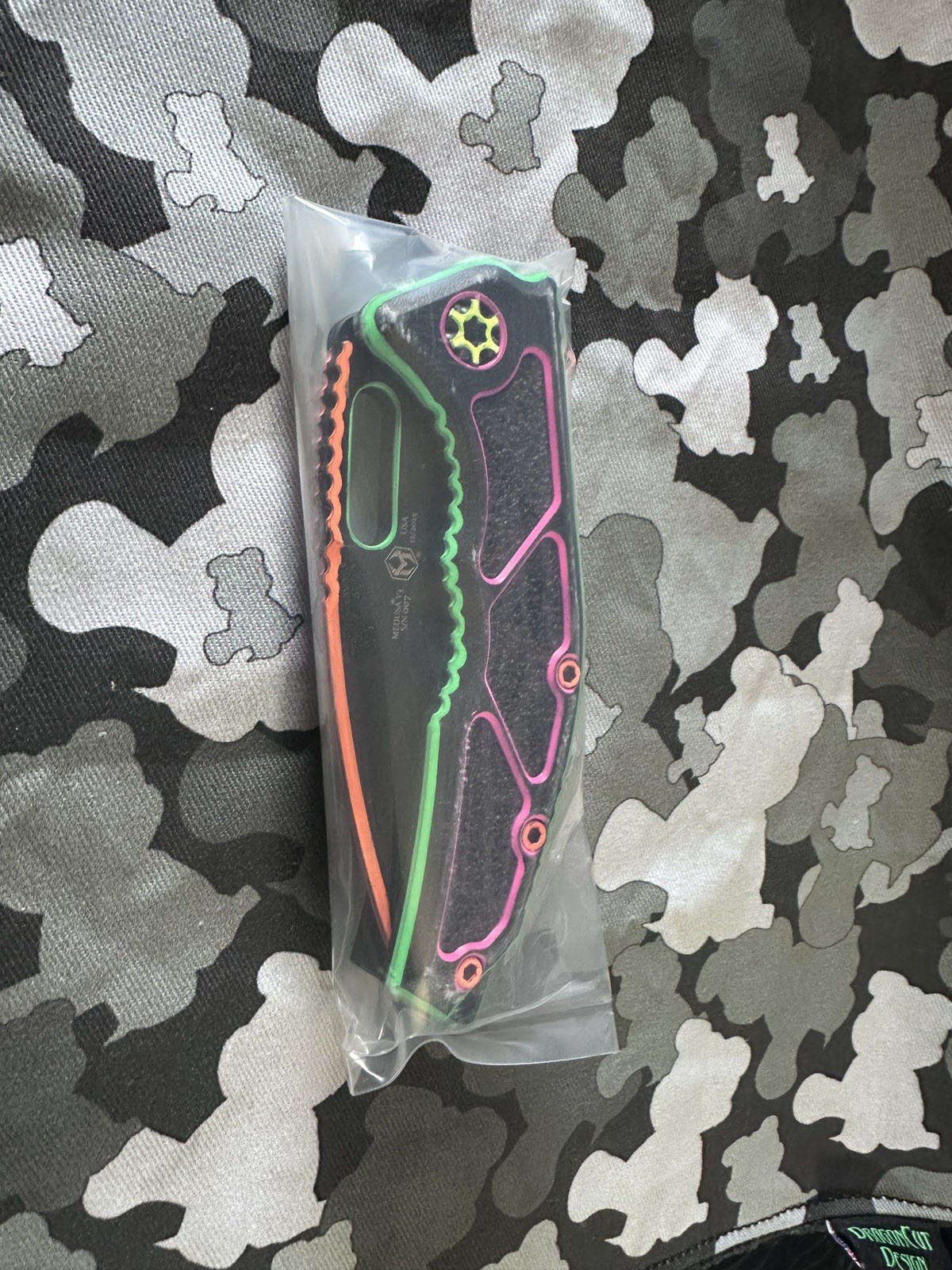 Heretic Medusa 80s Neon Cel-Shade Recurve BROP Exc. Limited Run! Sold Out! #007