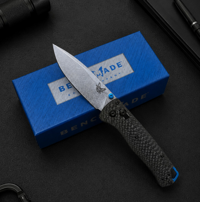 NEW Bugout 535 CPM-S90V Carbon Fiber AXIS Lock Folding Knife Free shippin