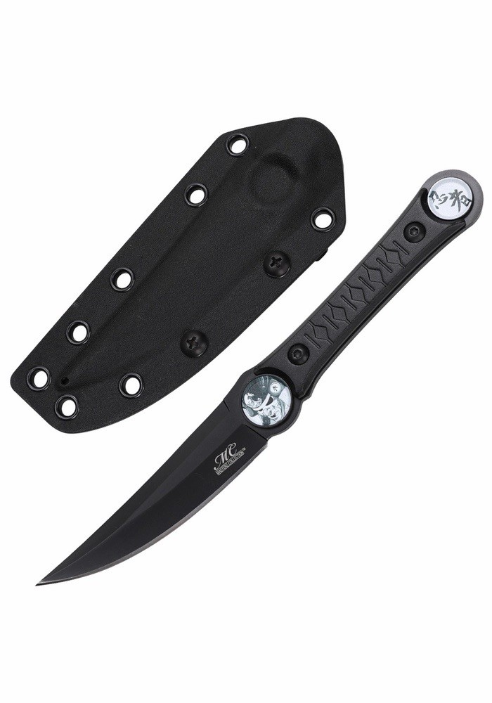 19cm Fixed Blade Knife Kydex Sheath Full Tang Back Pocket Clip Horizontal Carry
