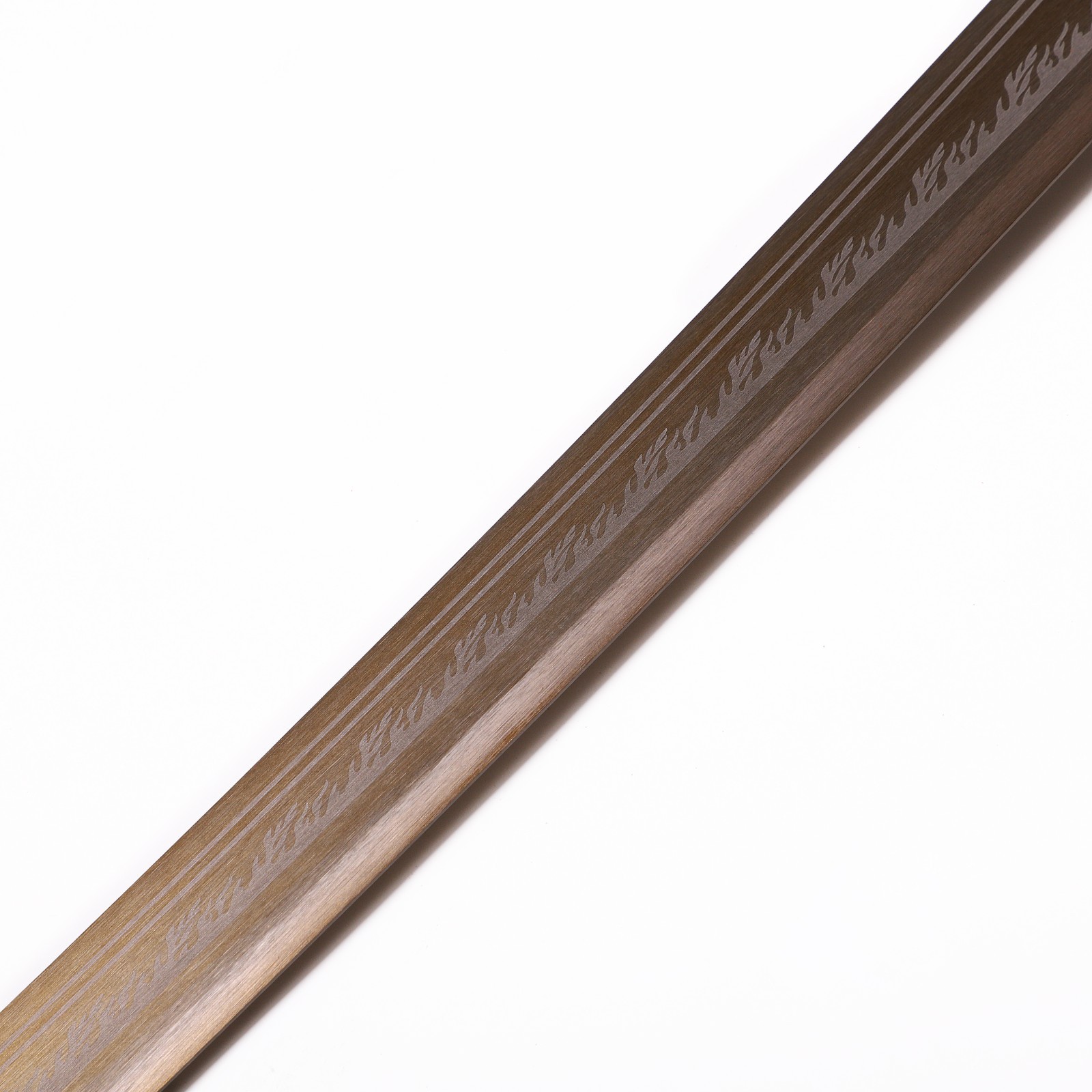Golden Dragon Sword, Engraved Pattern Decorated Sword, 1060 High Carbon Steel