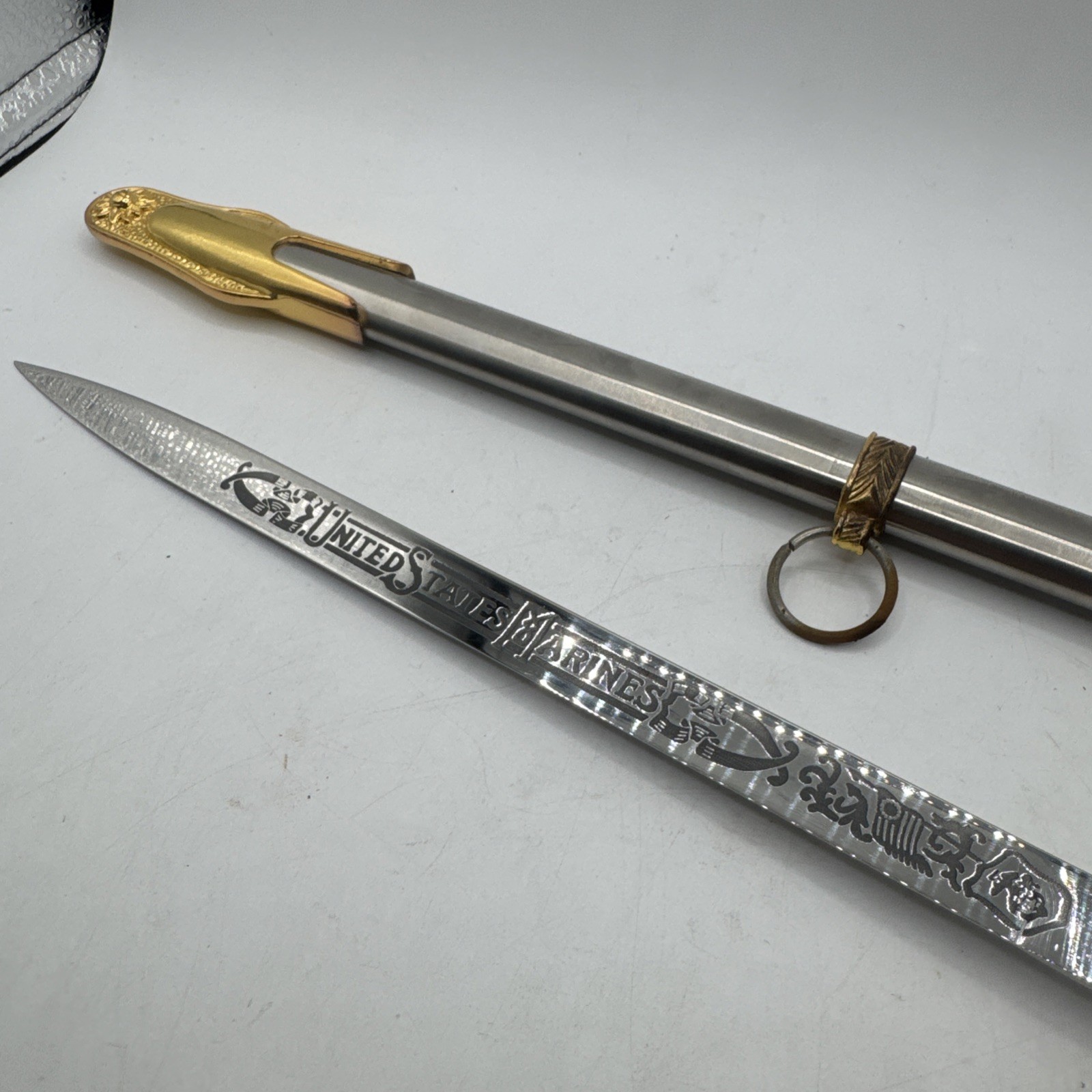 Tomahawk Brand United States Marines Replica USMC XL 1498 with Metal Scabbard