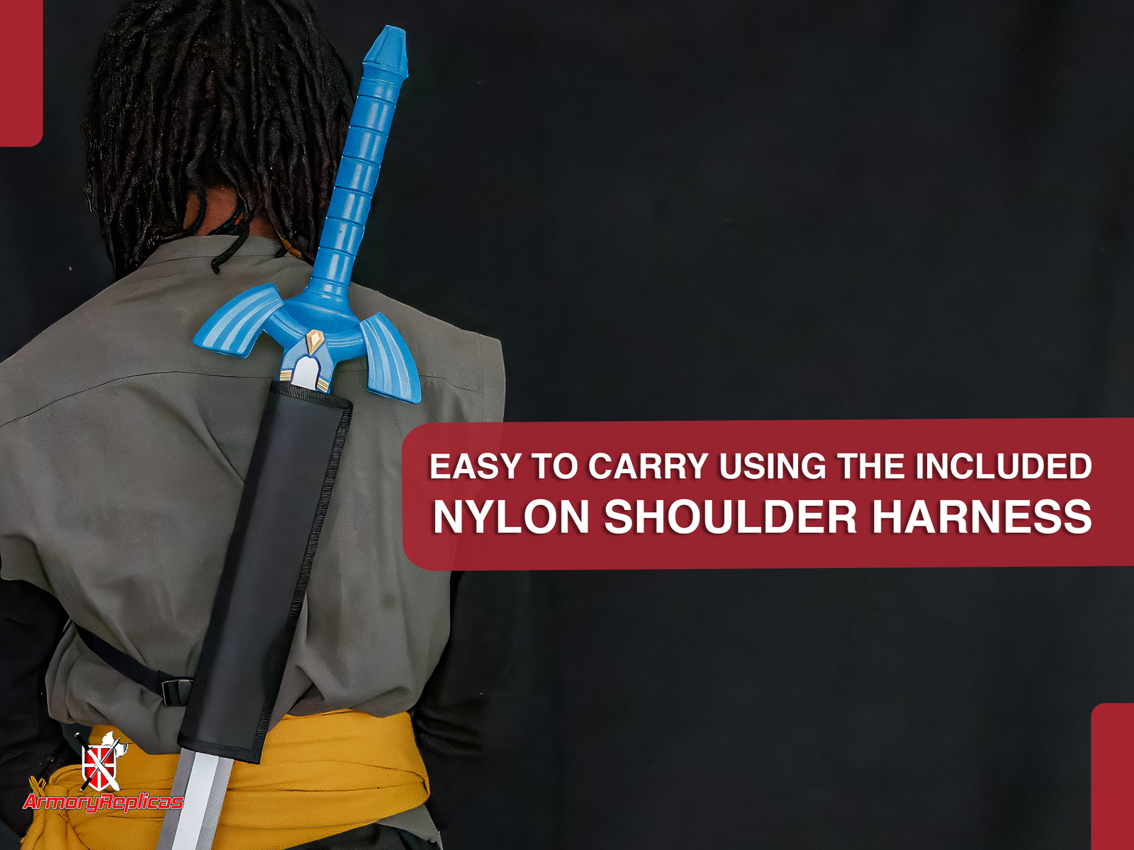 Legend of Zelda Skyward Link Master Shields & Swords Collection Costume for LARP