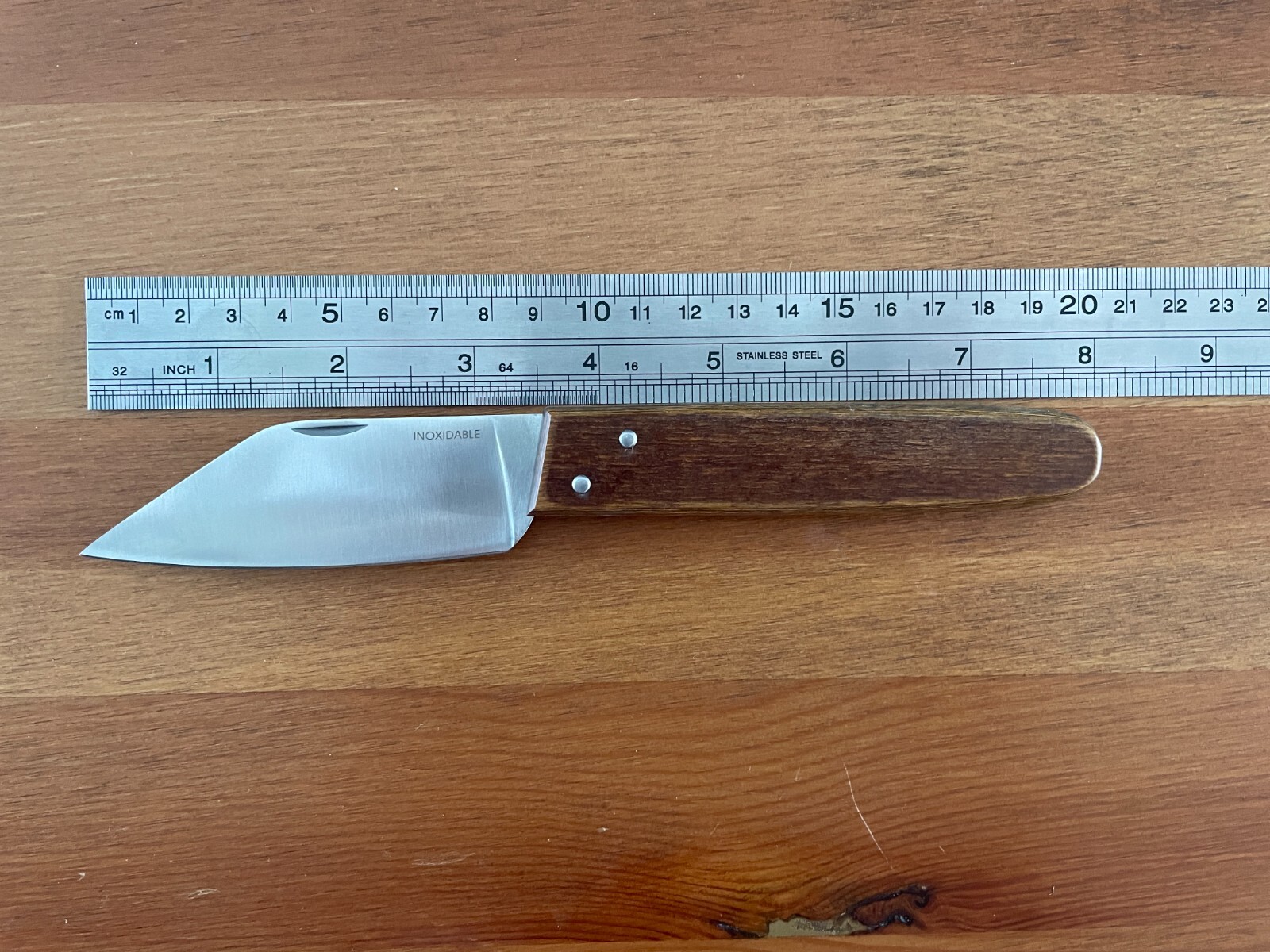 3.5 in. / 9cm – Navaja Pastora Albacete Knife Stainless No Lock – USA Seller
