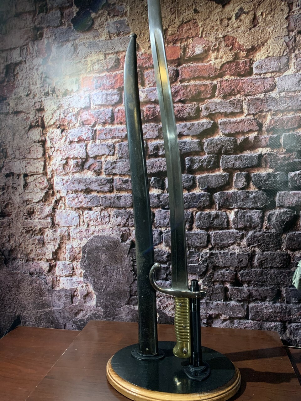 Bayonet Stands for the French Chassepot 1866 and 1874 Gras Bayonet/Scabbard
