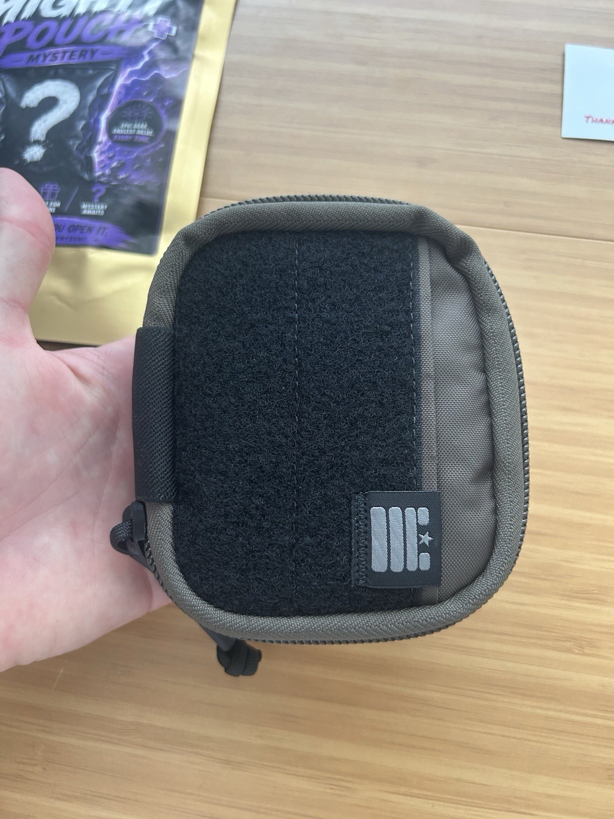 Garage Built Gear GBG Mighty Pouch + Earth Brown / Black