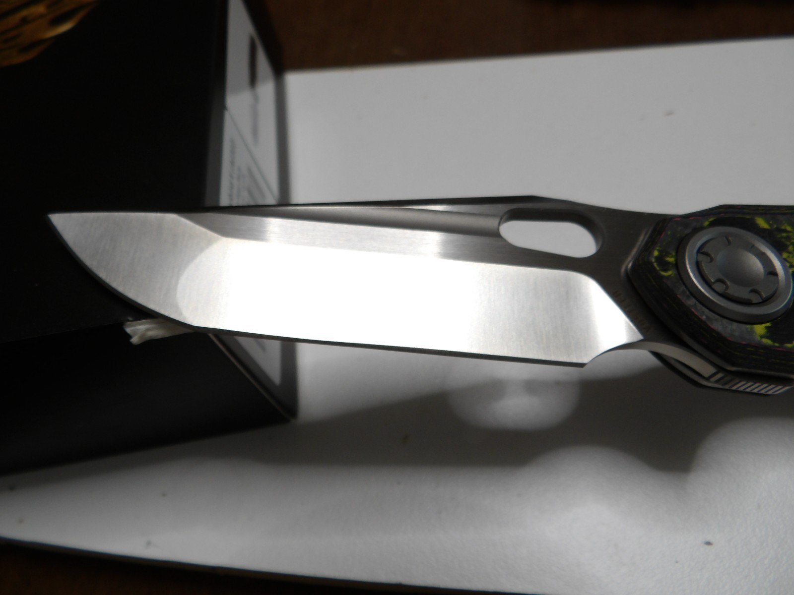 New Vosteed 4th Anniversary Thunderbird V vanchor lock Knife Ultimate warrior CF
