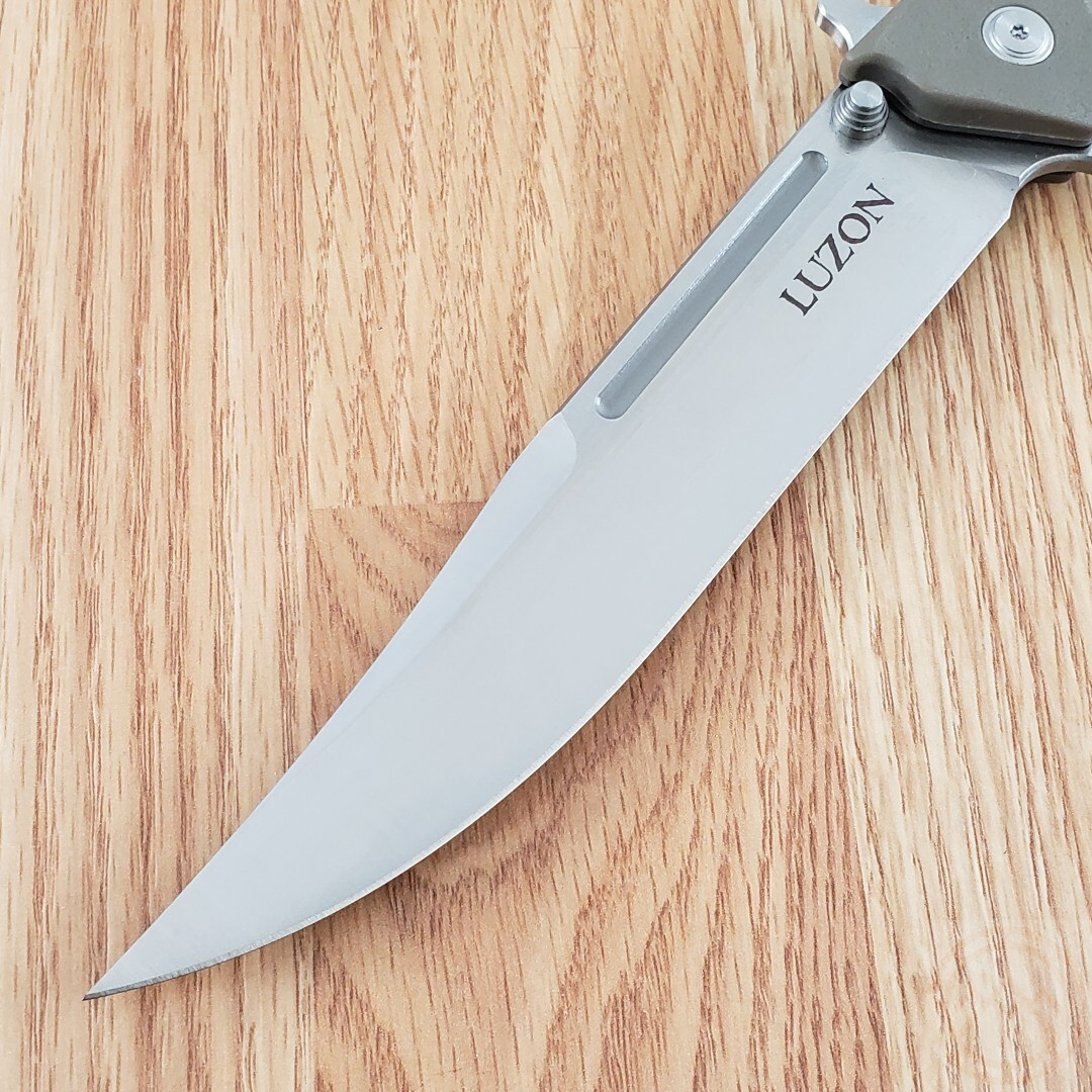 Cold Steel Large Luzon Liner Folding Knife 6″ 8Cr13MoV Steel Blade GFN Handle