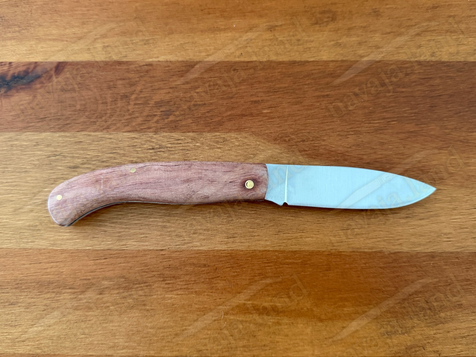 3.54” Joker Camping Folding Knife (Bubinga Wood Handle) 420 Steel – From Spain
