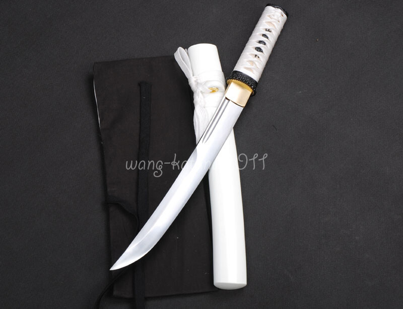20» Unokubitsukuri Tanto Self-defense Sharp Japanese Samurai Short Sword Knife