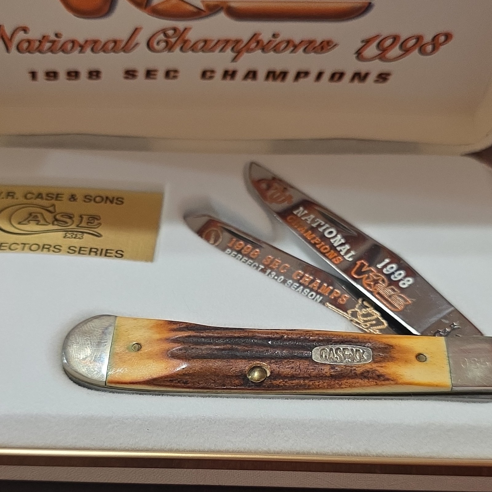 Case XX 1998 Collectors Series 2-Blade Slipjoint Pocketknife, Bone, Vols