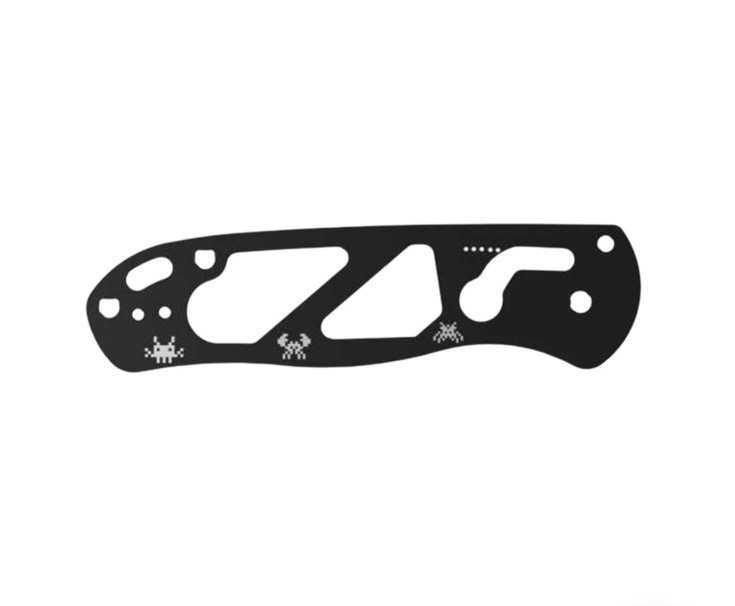 Kizer Drop Bear “Redacted” Blade City Exclusive 80’s Camo Carbon 1 Of 200 L.E