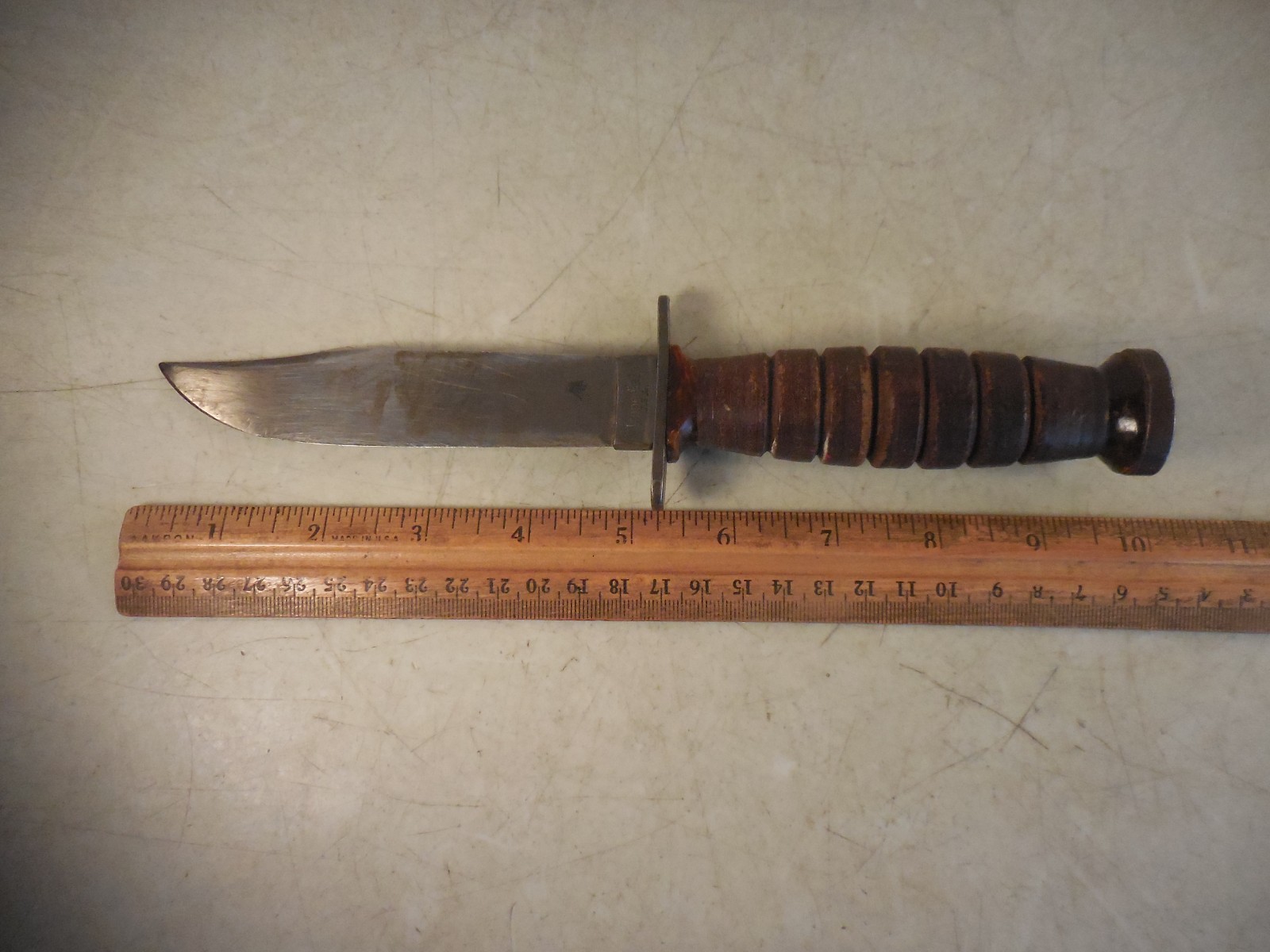 Imperial USA Military Fighing Knife Fixed Blade w/Sheath* IM9