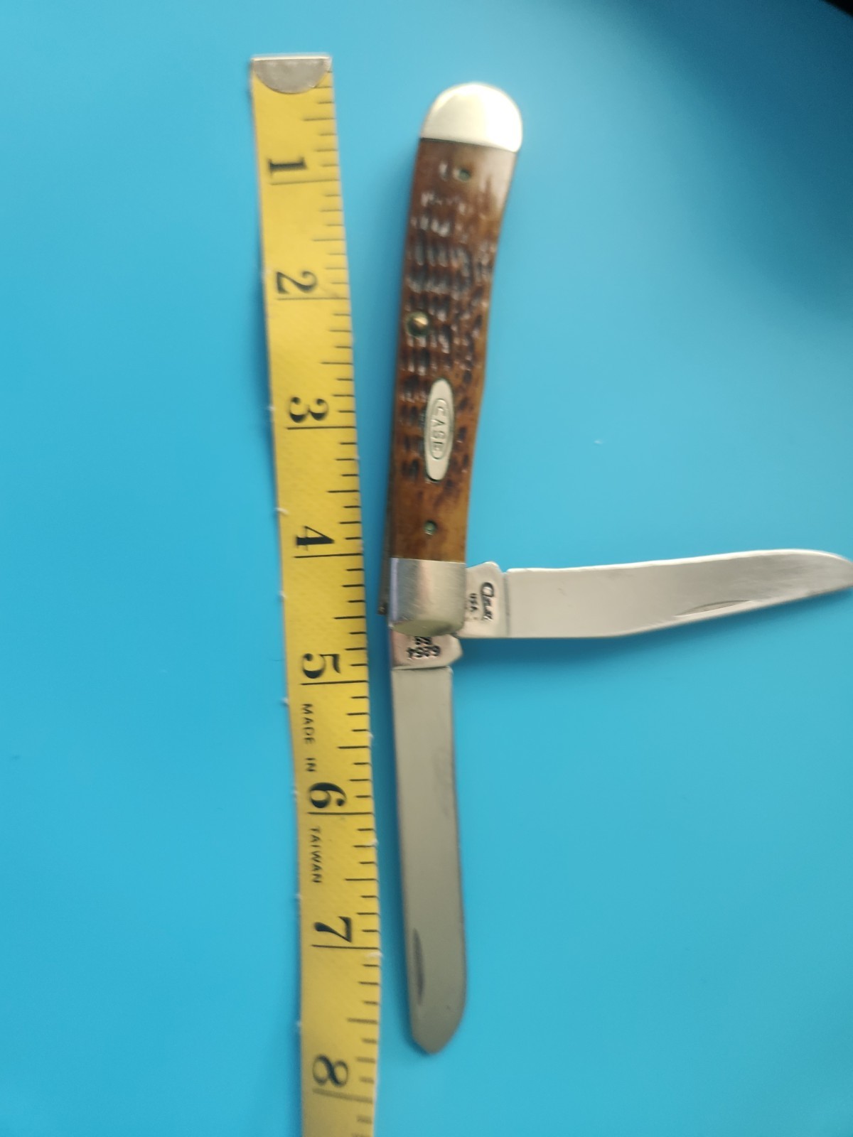 Vintage Case xx 6254 SS pocket knife/ Sheath