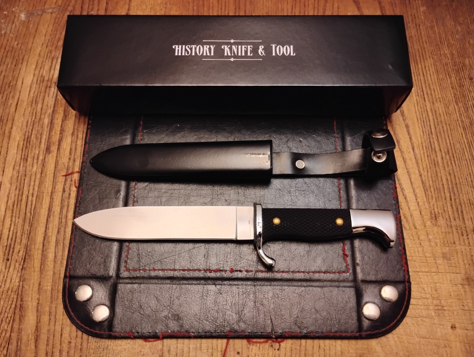 Boker German Scout Knife 5.5″ 440 Stainless Steel Blade Polyoxemethylene Handle