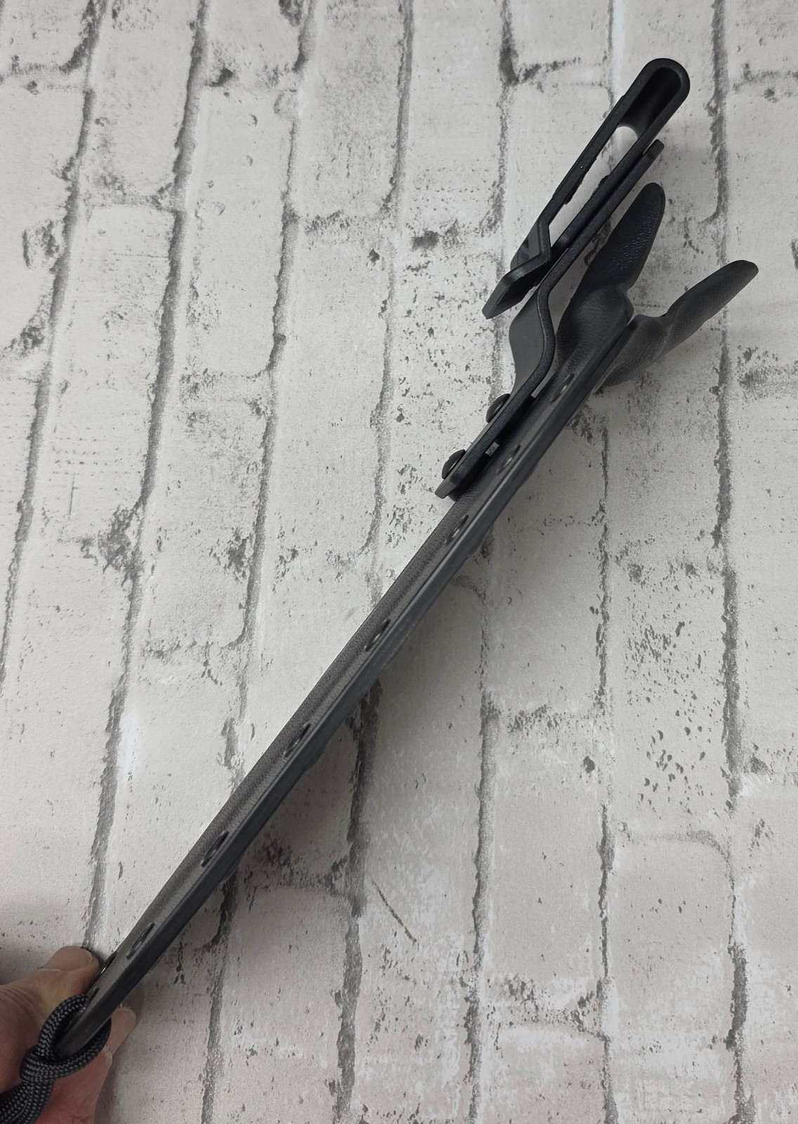 KYDEX SHEATH for KA-BAR 1217 USMC FIGHTING KNIFE, DROP CLIP, HAND MADE, KAKY484
