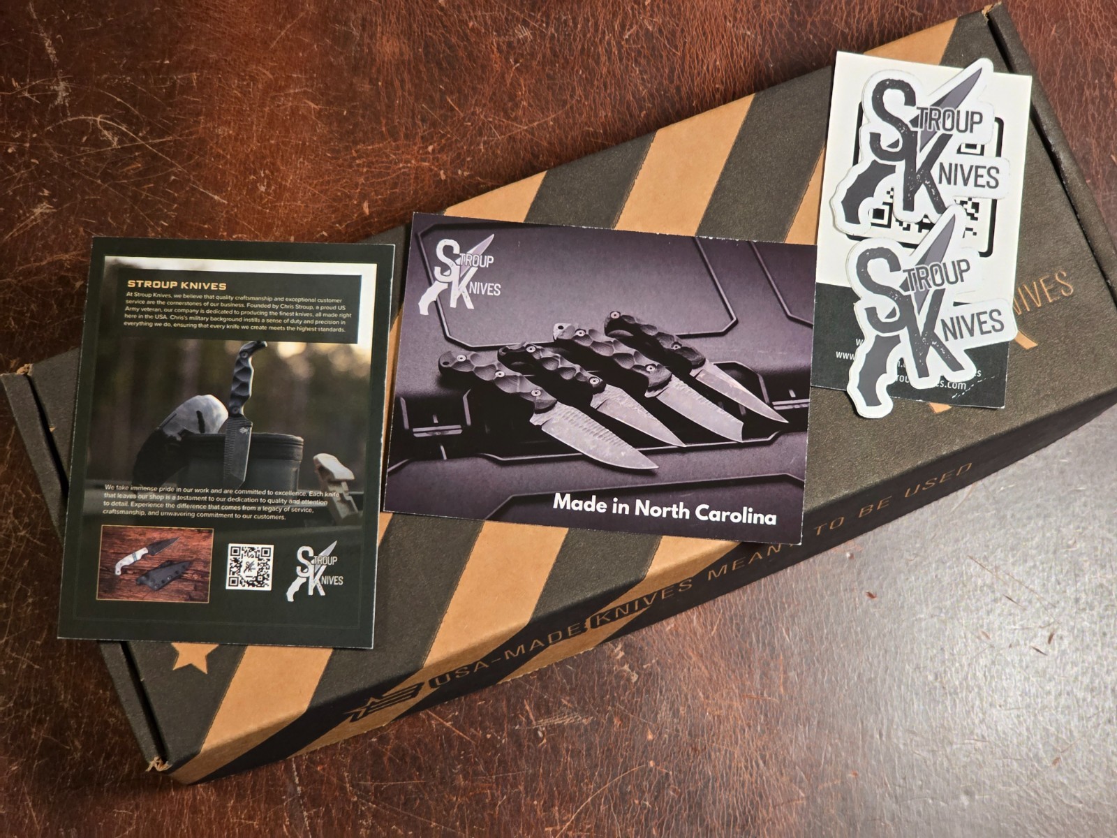 Stroup Knives – Bravo 5 Tanto Black G10 w/Sheath 1095 High Carbon Steel