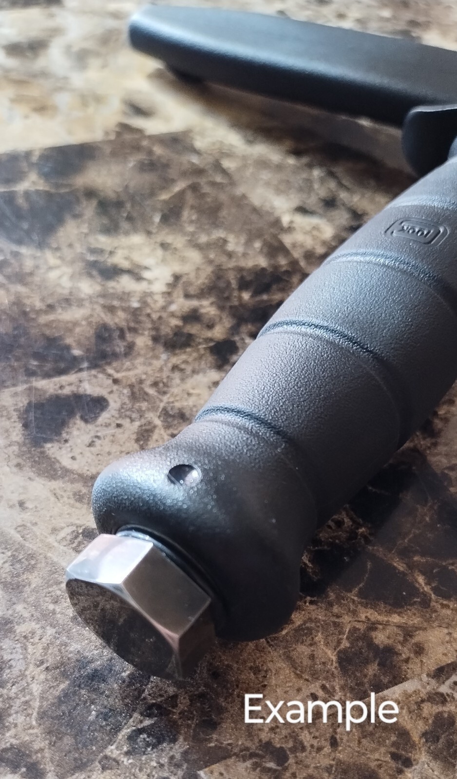 ! Glock Field Knife MODIFICATION SERVICE Steel Hammer Pommel Breaker Cap 81 78